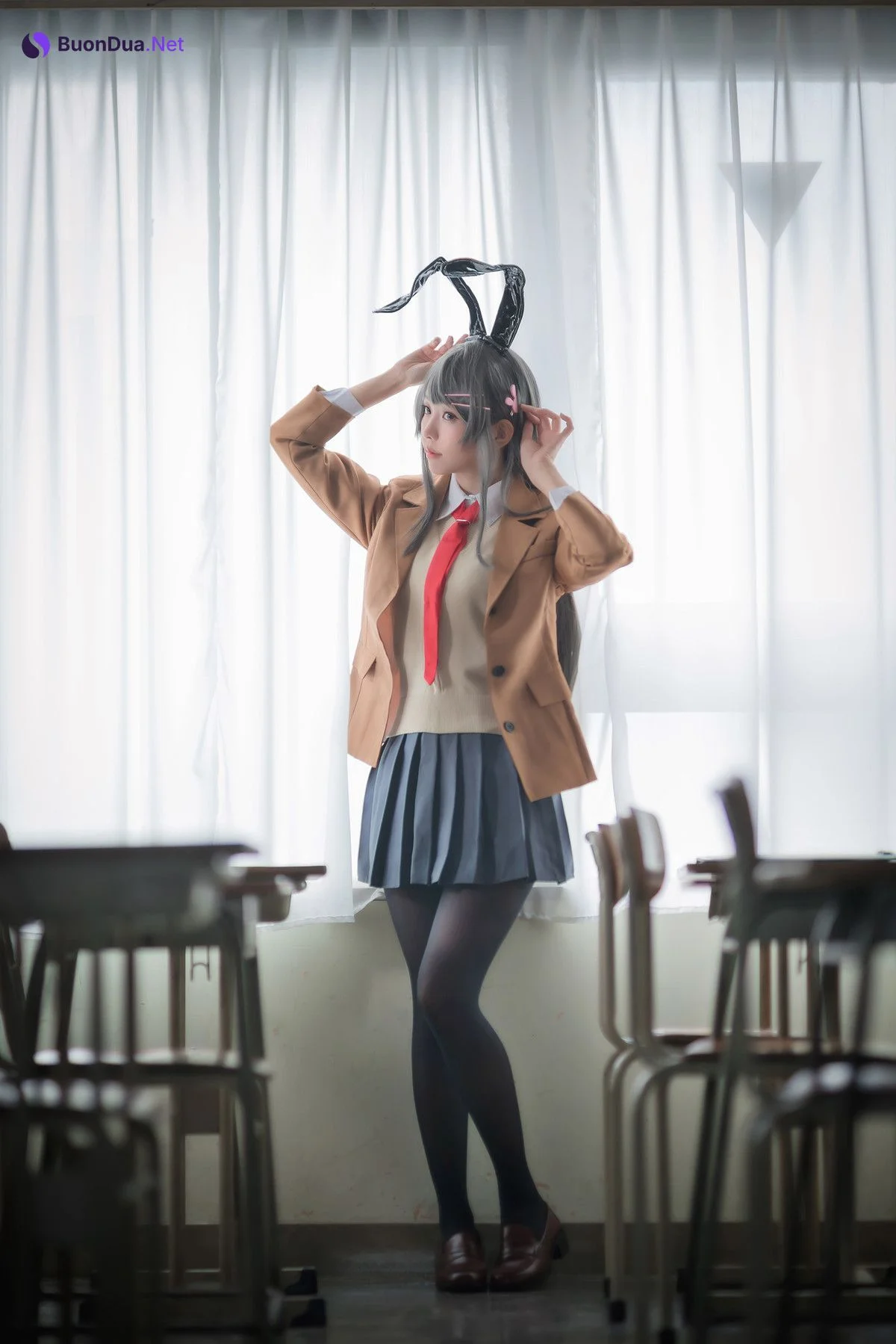 Cosplay ElyEE子 麻衣学姊 - Photo 8