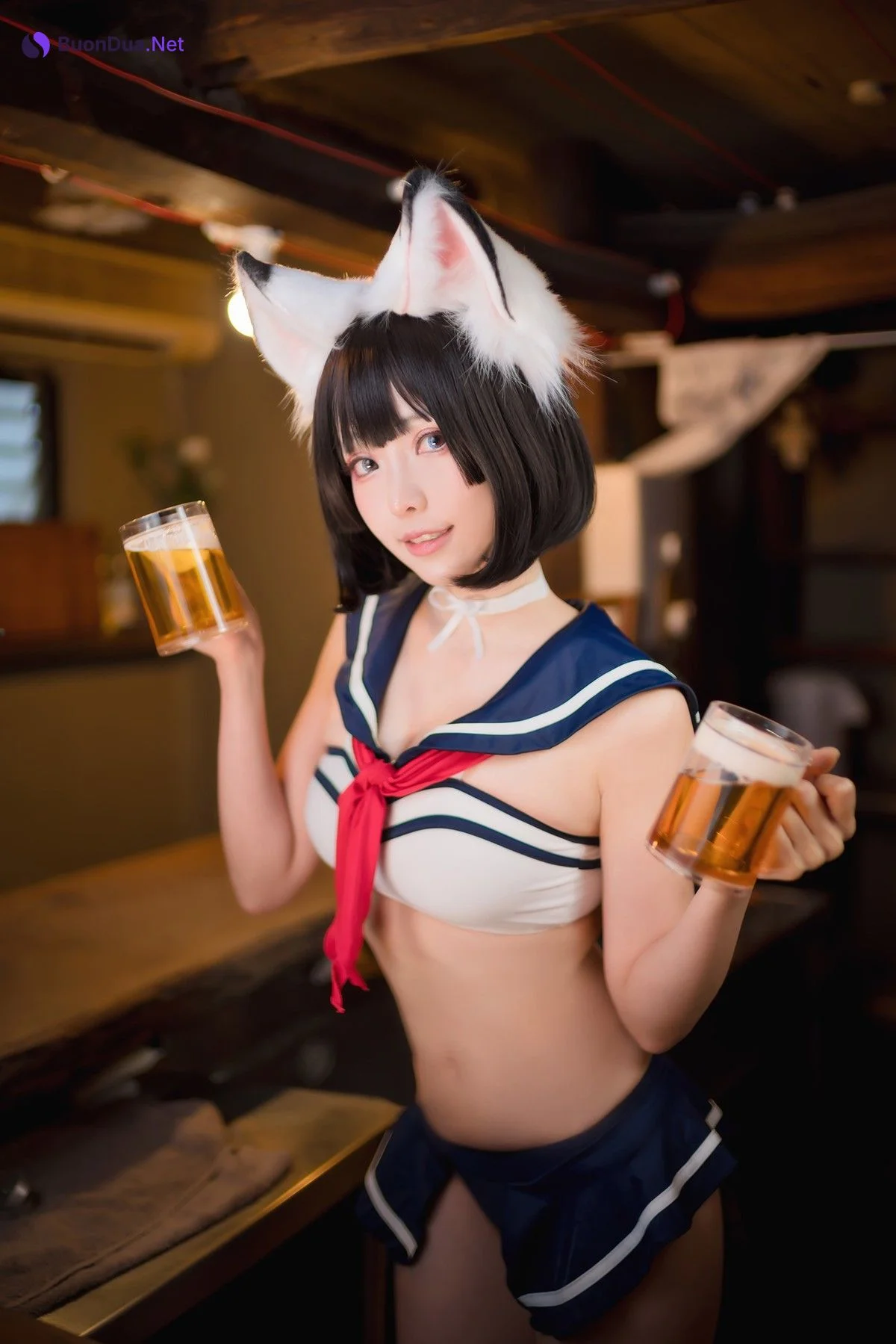 Cosplay ElyEE子 獸耳居酒屋 - 照片 3