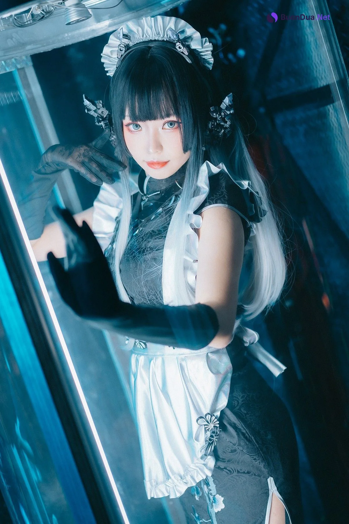 Cosplay ElyEE子 賽博女僕 Melanite黑榴石 - รูปภาพ 17
