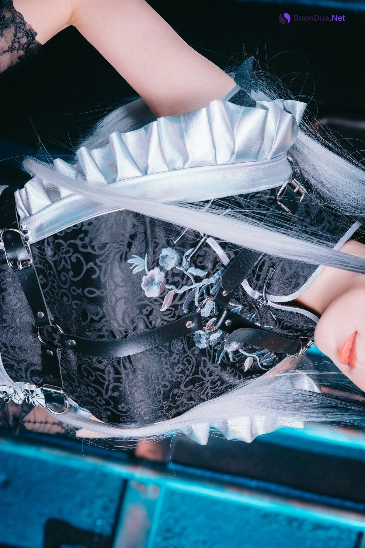 Cosplay ElyEE子 賽博女僕 Melanite黑榴石 - รูปภาพ 5