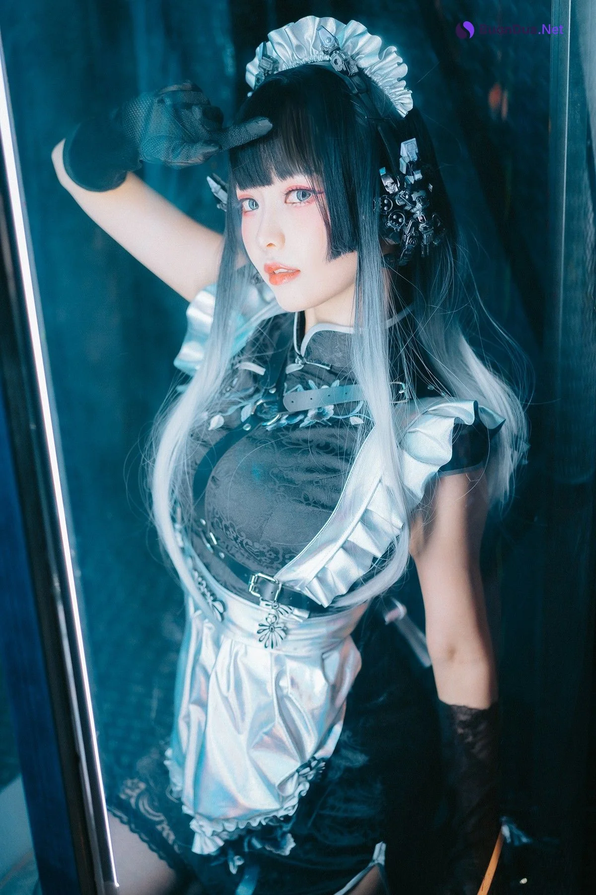 Cosplay ElyEE子 賽博女僕 Melanite黑榴石 - รูปภาพ 6