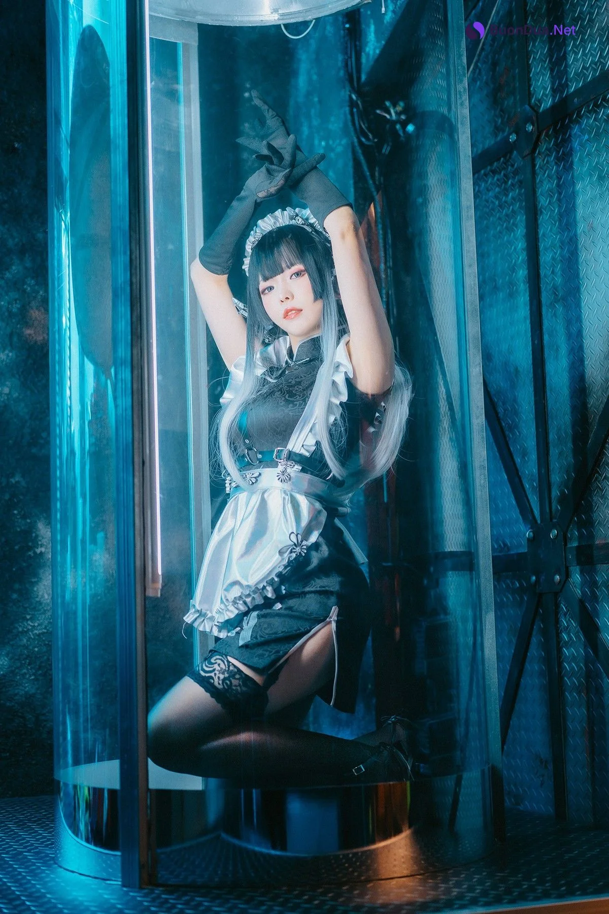 Cosplay ElyEE子 賽博女僕 Melanite黑榴石 - รูปภาพ 8