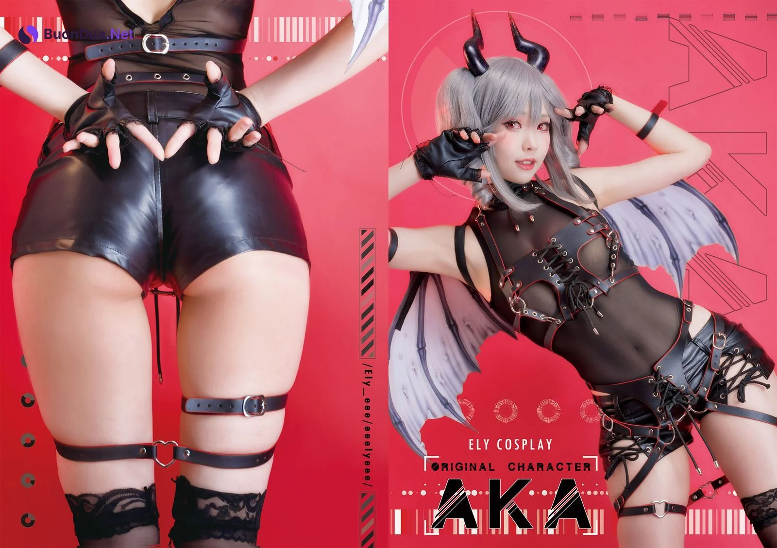Cosplay ElyEE子 Original Devil 原創惡魔 - 사진 2