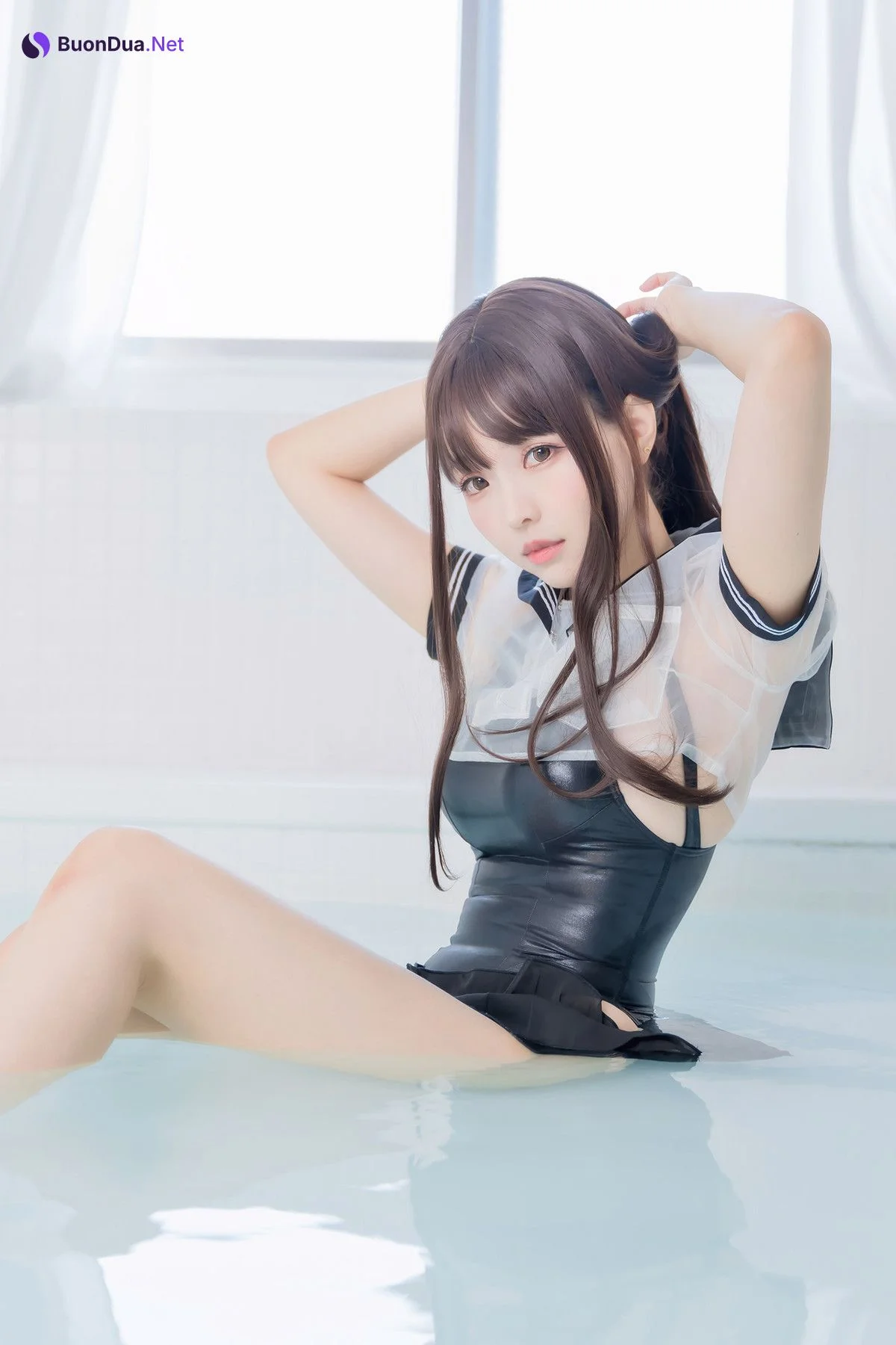 Cosplay ElyEE子 Racing Swimsuit 競泳水手服 Set.01 - รูปภาพ 20