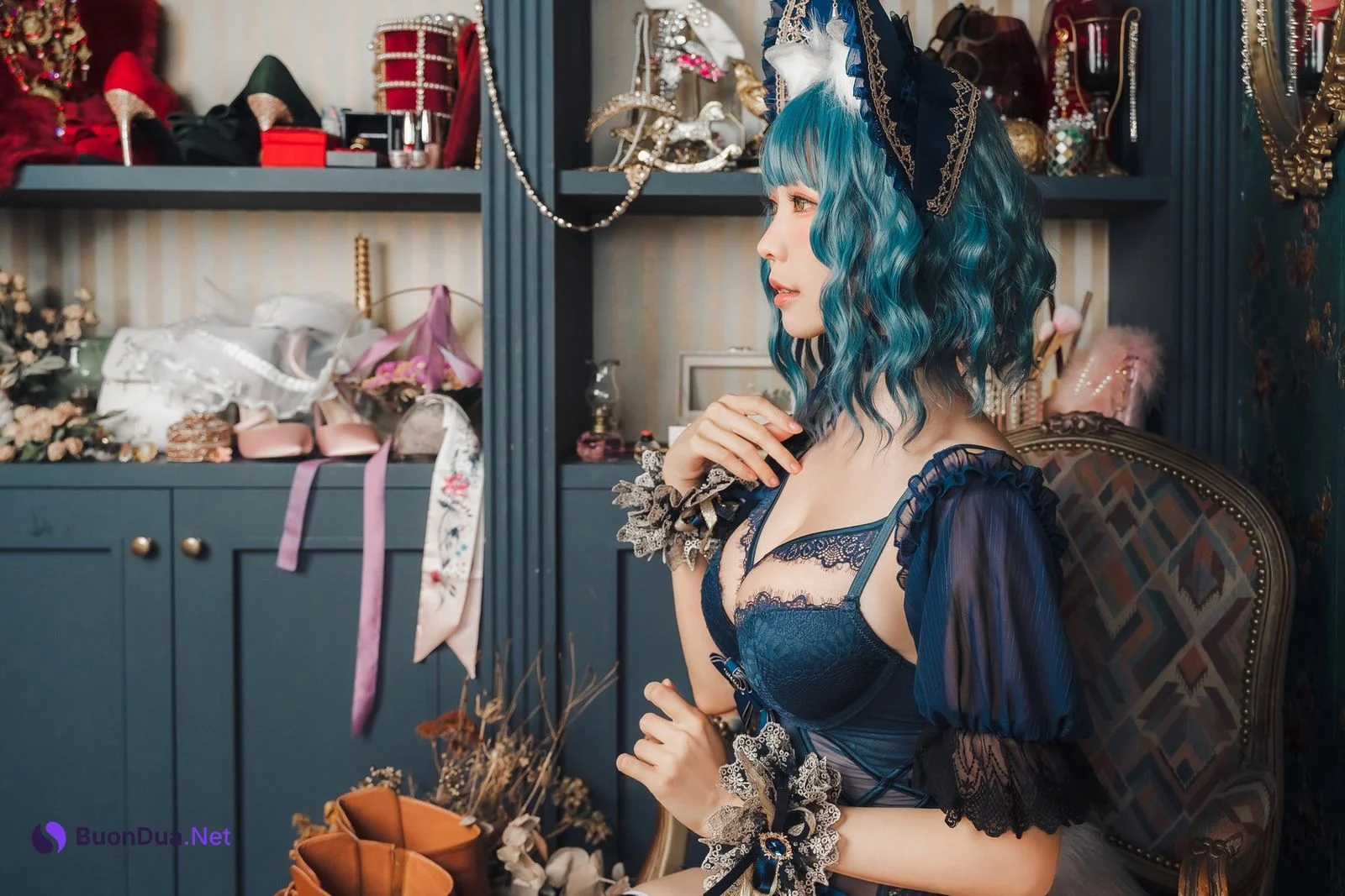 Cosplay ElyEE子 Scottish Fold Cat Doll 摺耳貓少女人形 - Photo 13