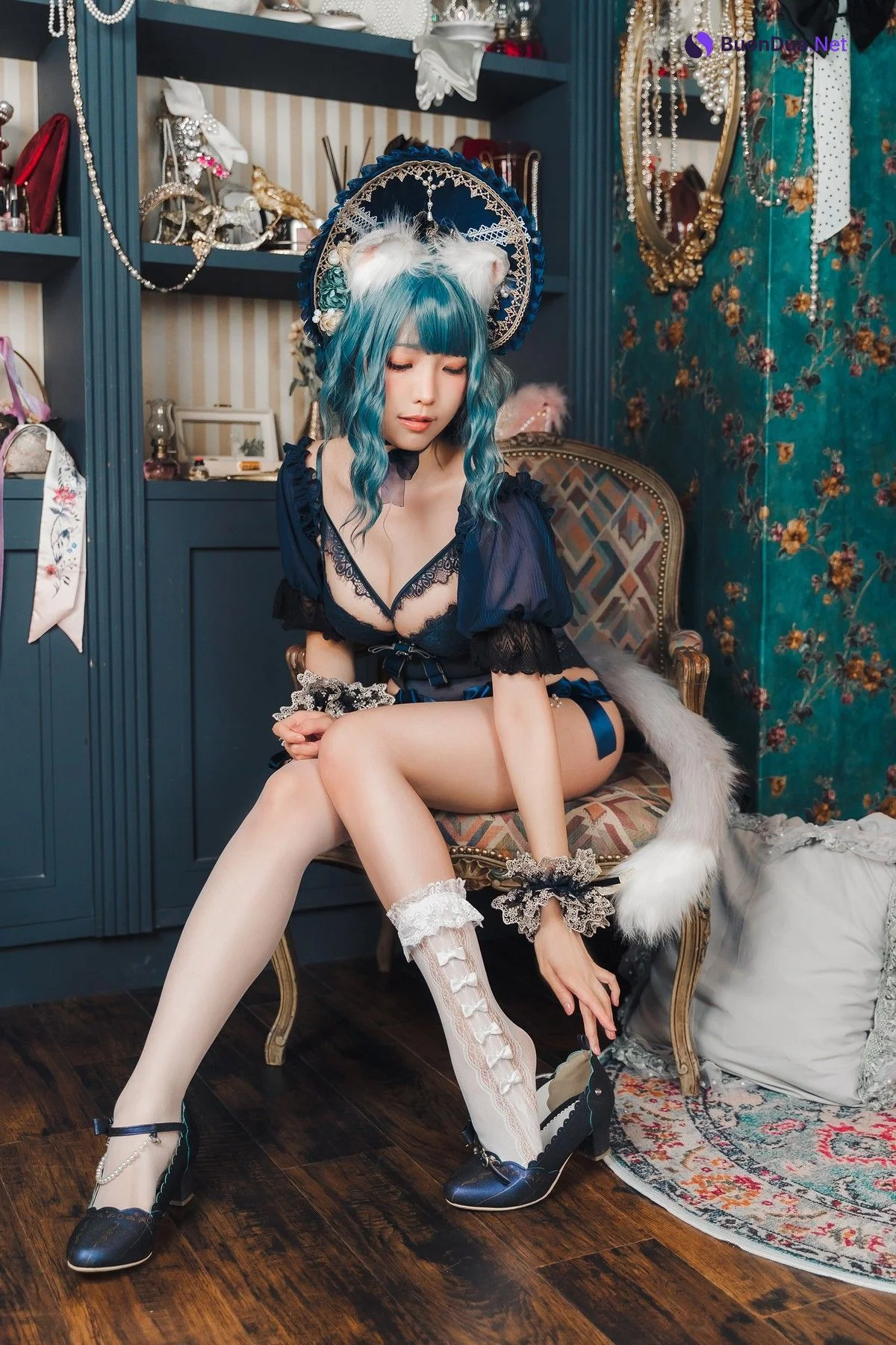 Cosplay ElyEE子 Scottish Fold Cat Doll 摺耳貓少女人形 - Photo 17