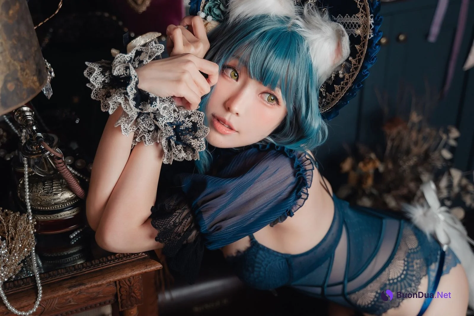 Cosplay ElyEE子 Scottish Fold Cat Doll 摺耳貓少女人形 - Photo 18