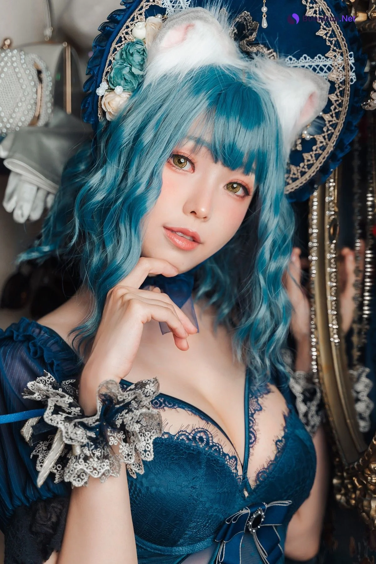 Cosplay ElyEE子 Scottish Fold Cat Doll 摺耳貓少女人形 - Photo 2