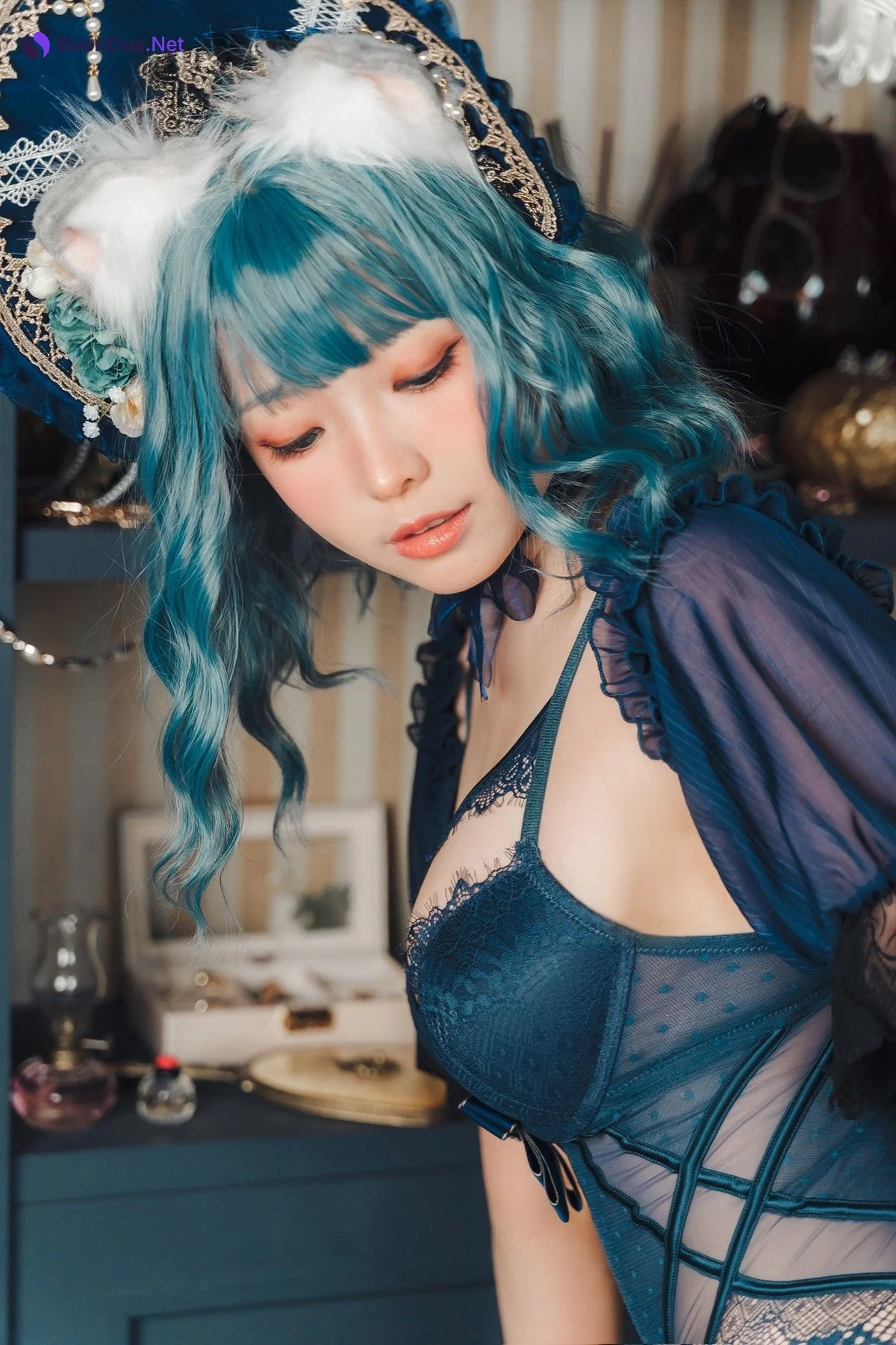 Cosplay ElyEE子 Scottish Fold Cat Doll 摺耳貓少女人形 - Photo 9