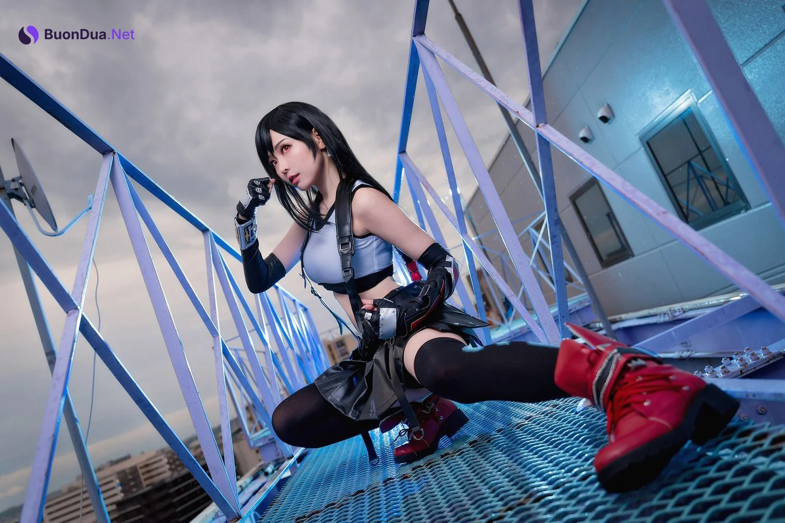 Cosplay ElyEE子 蒂法·洛克哈特 Tifa Set.01 - 写真 10