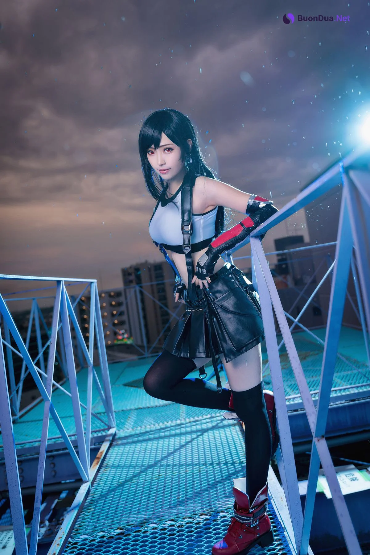 Cosplay ElyEE子 蒂法·洛克哈特 Tifa Set.01 - 写真 18