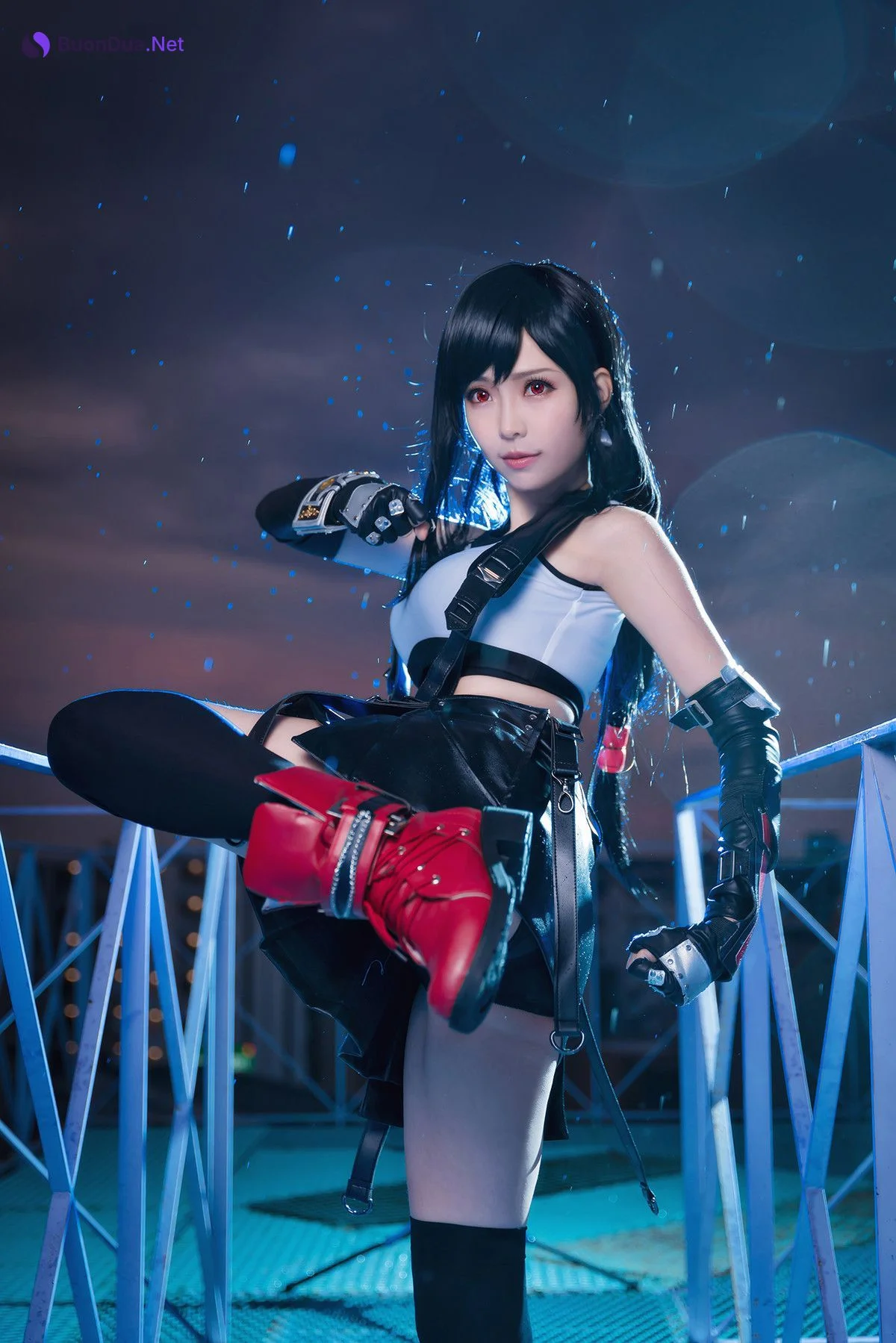 Cosplay ElyEE子 蒂法·洛克哈特 Tifa Set.01 - 写真 20
