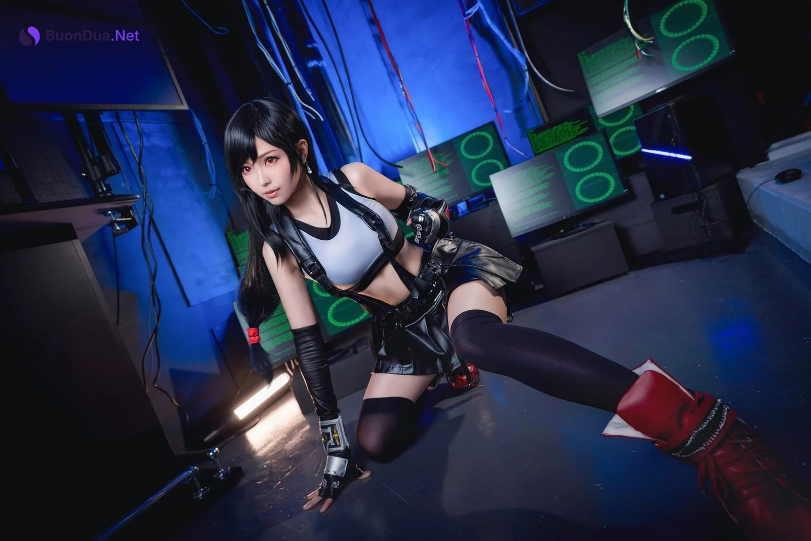 Cosplay ElyEE子 蒂法·洛克哈特 Tifa Set.01 - 写真 3