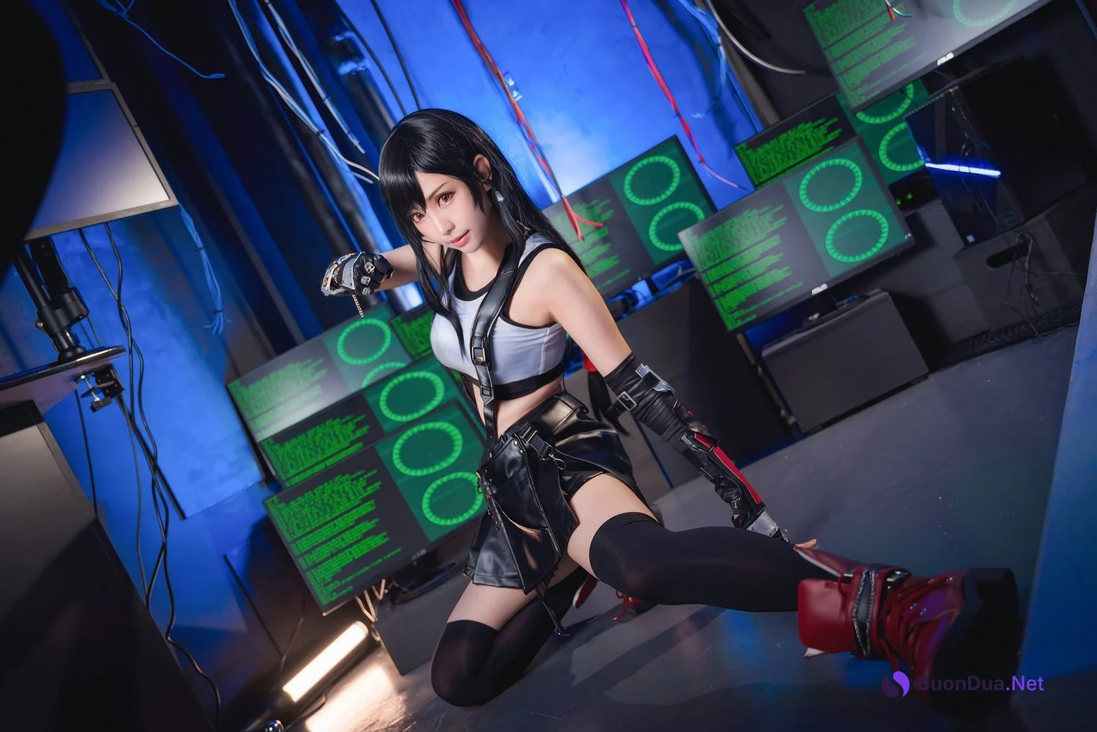 Cosplay ElyEE子 蒂法·洛克哈特 Tifa Set.01 - 写真 4