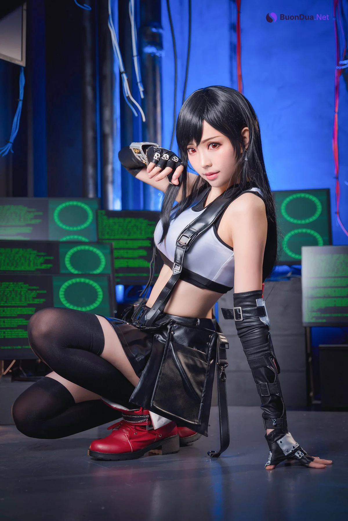Cosplay ElyEE子 蒂法·洛克哈特 Tifa Set.01 - 写真 5