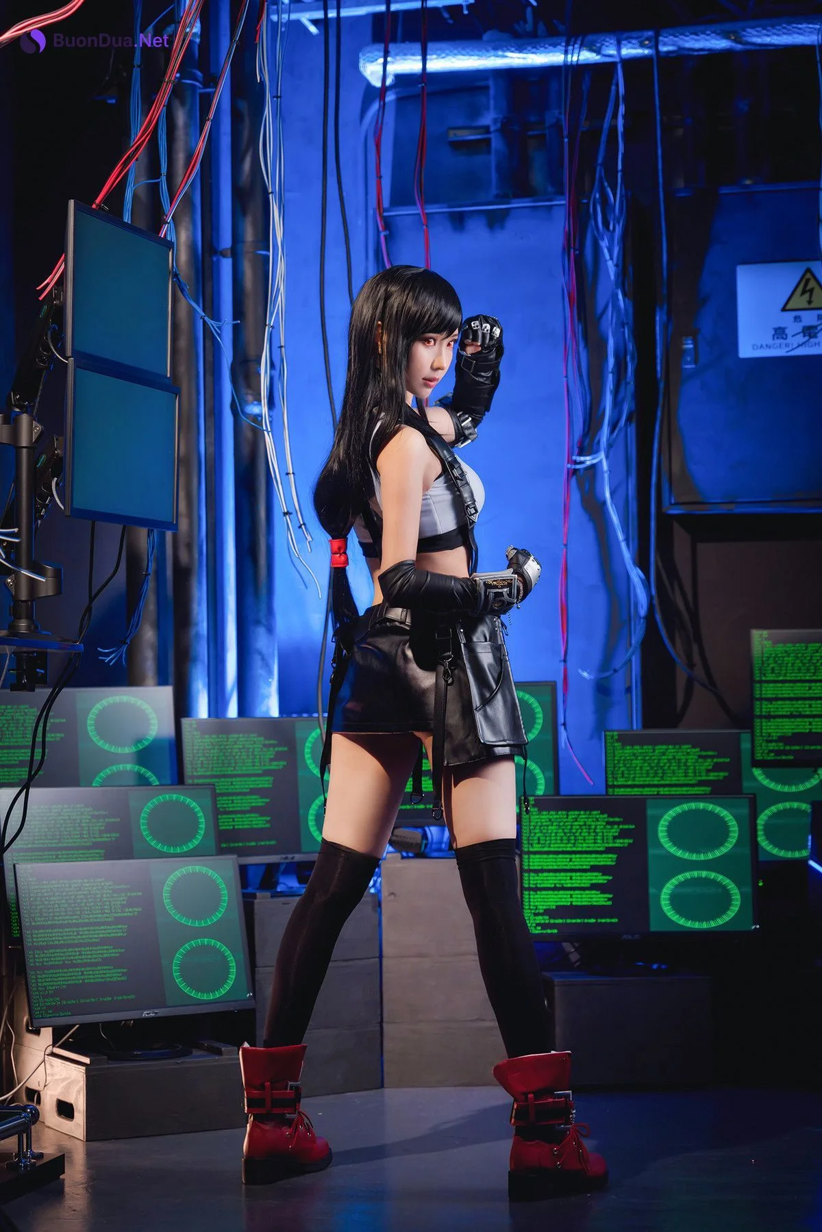 Cosplay ElyEE子 蒂法·洛克哈特 Tifa Set.01 - 写真 6