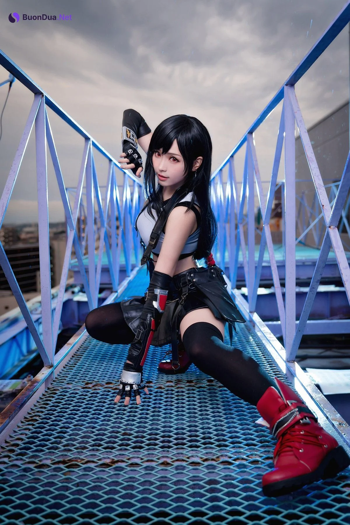 Cosplay ElyEE子 蒂法·洛克哈特 Tifa Set.01 - 写真 9