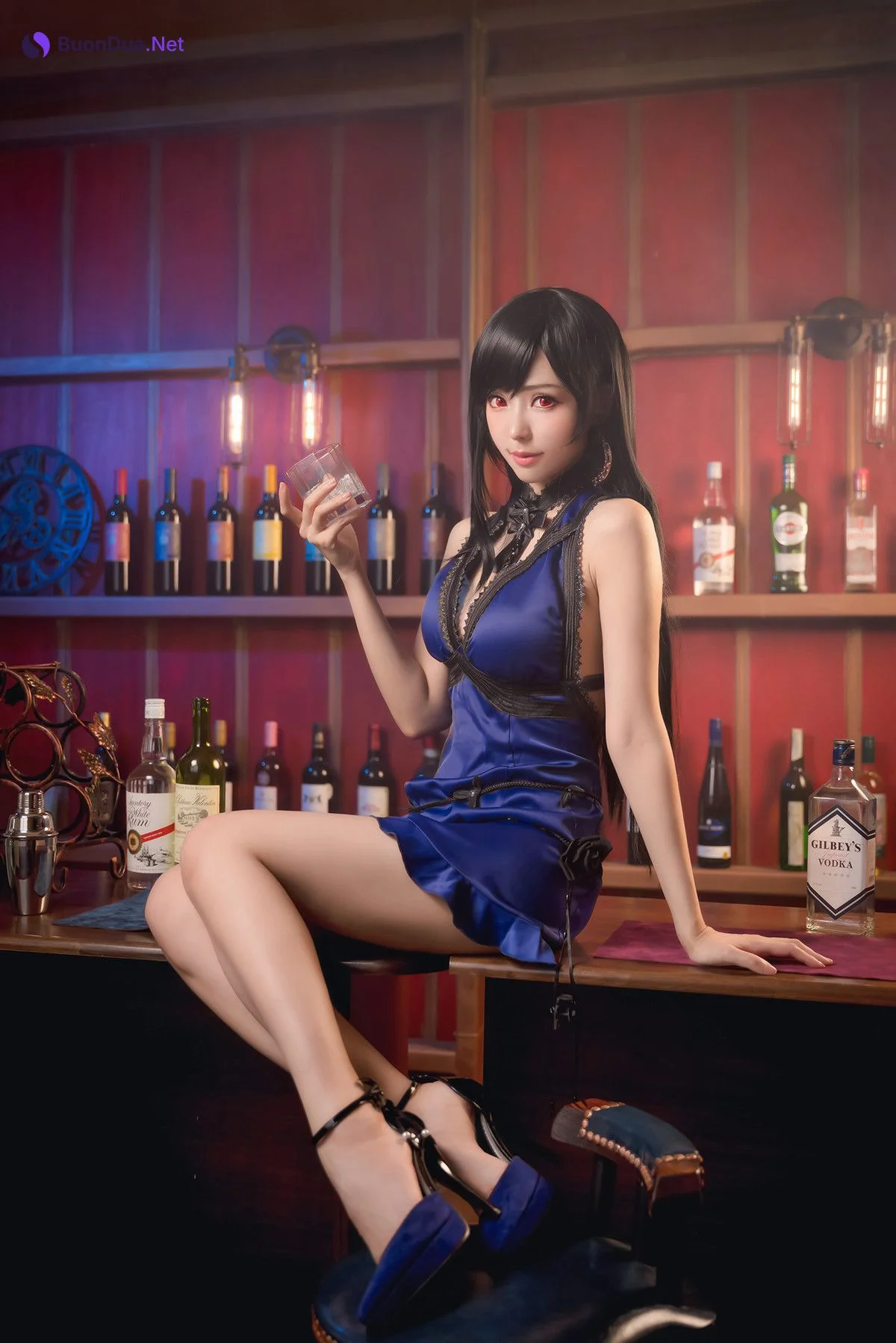 Cosplay ElyEE子 蒂法·洛克哈特 Tifa Set.02 - 照片 13