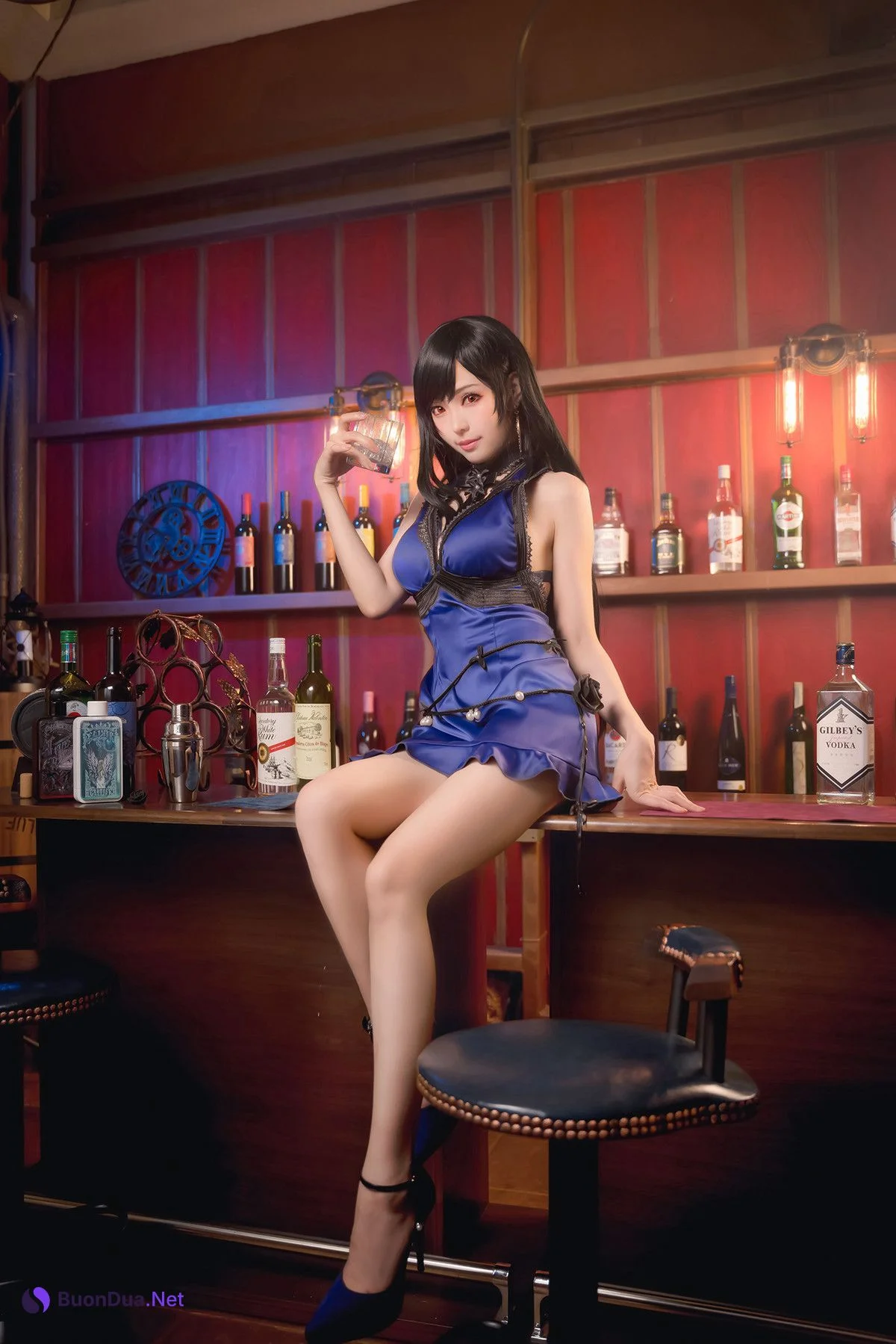 Cosplay ElyEE子 蒂法·洛克哈特 Tifa Set.02 - 照片 15