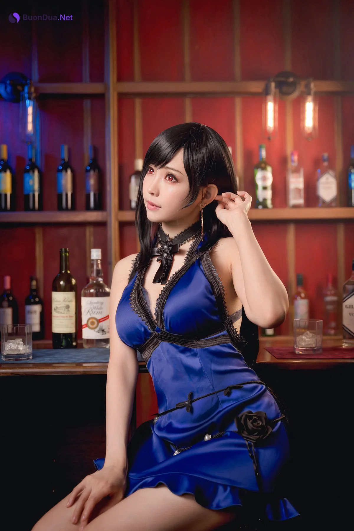 Cosplay ElyEE子 蒂法·洛克哈特 Tifa Set.02 - 照片 3
