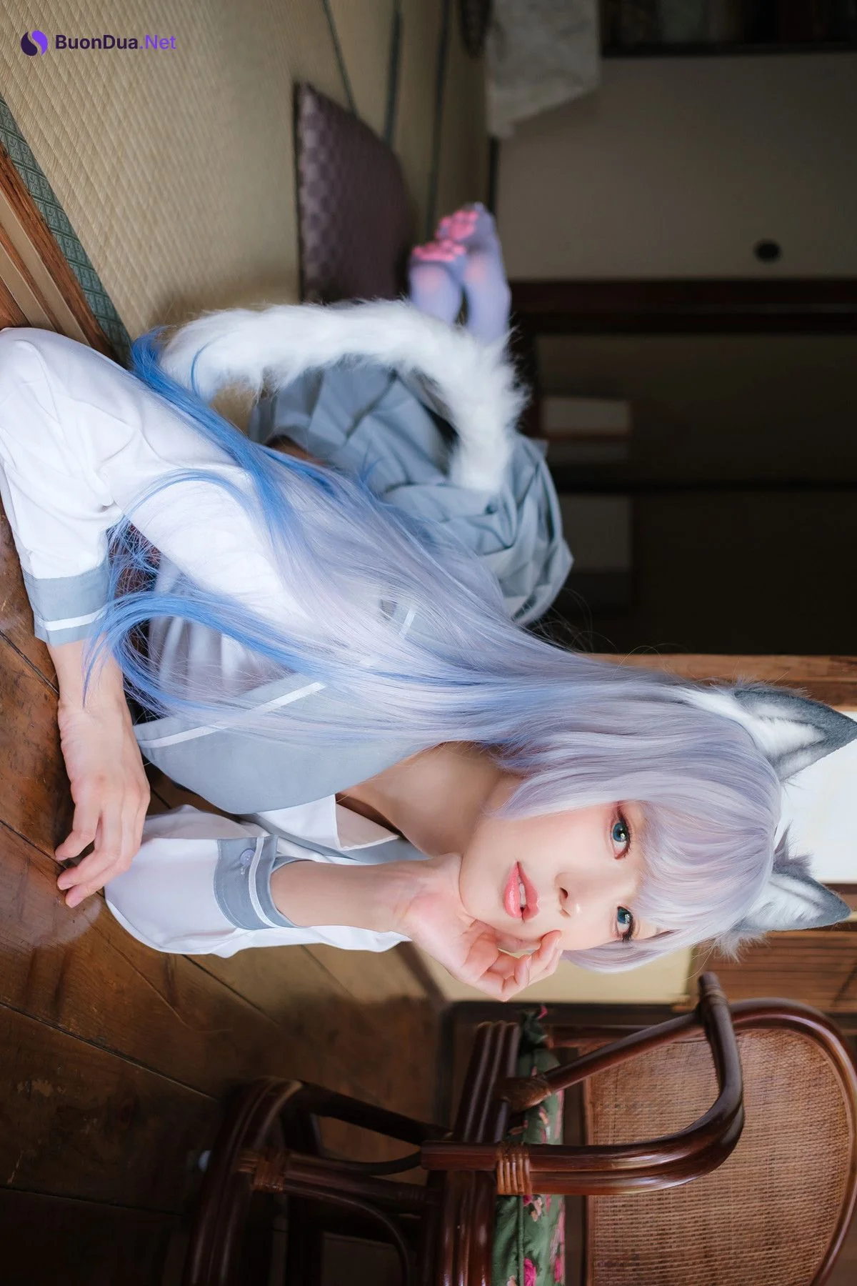 Cosplay ElyEE子 Veranda White Cat緣廊白貓 - Photo 10