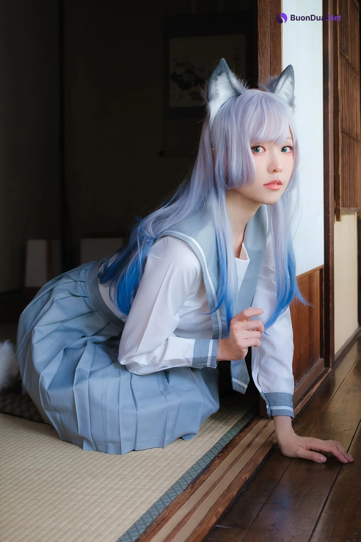 Cosplay ElyEE子 Veranda White Cat緣廊白貓 - Photo 5