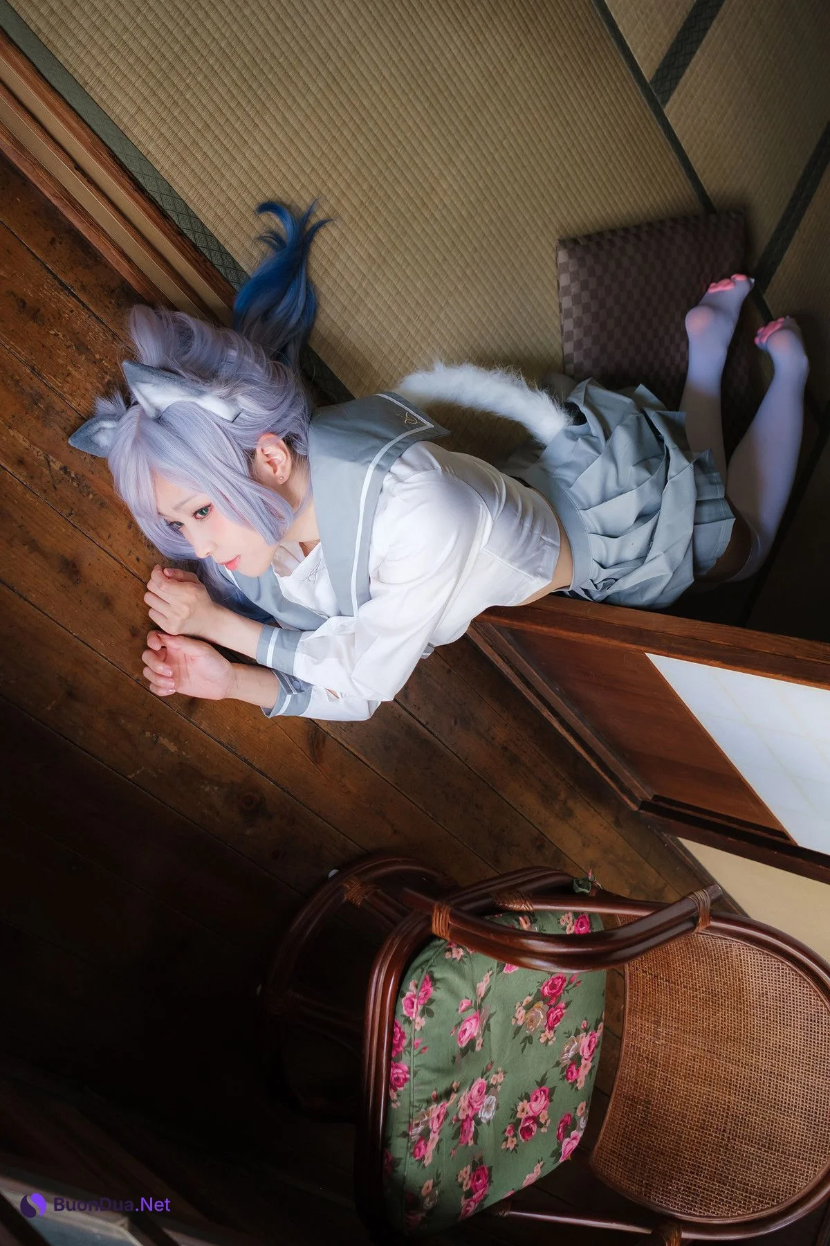 Cosplay ElyEE子 Veranda White Cat緣廊白貓 - Photo 8