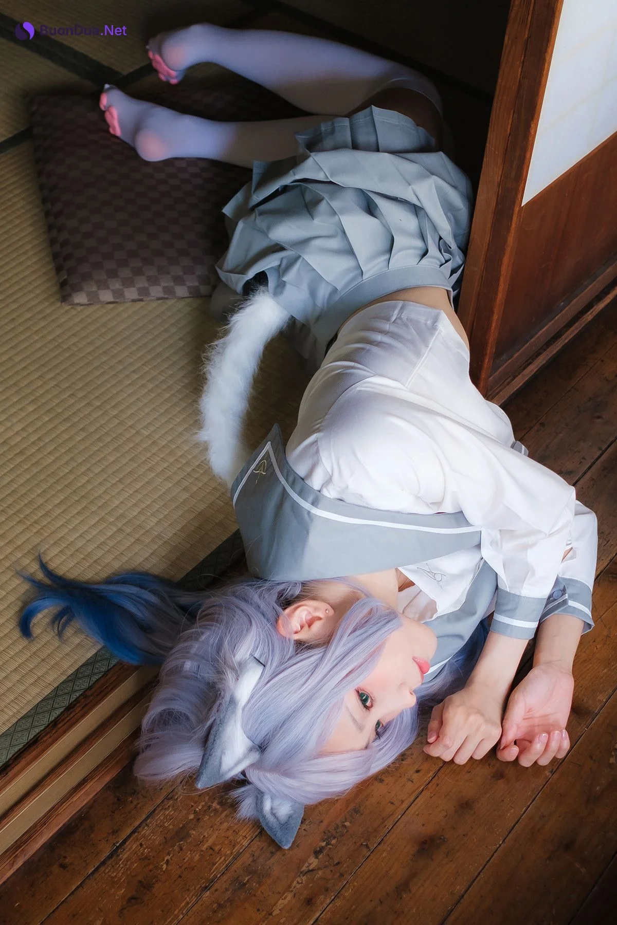Cosplay ElyEE子 Veranda White Cat緣廊白貓 - Photo 9
