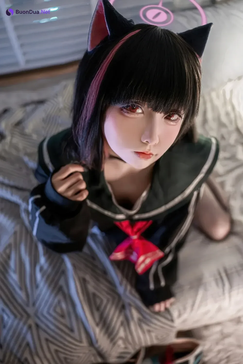 Cosplay 纸悦Etsu_ko – 蔚蓝档案 杏山和纱 - 照片 5