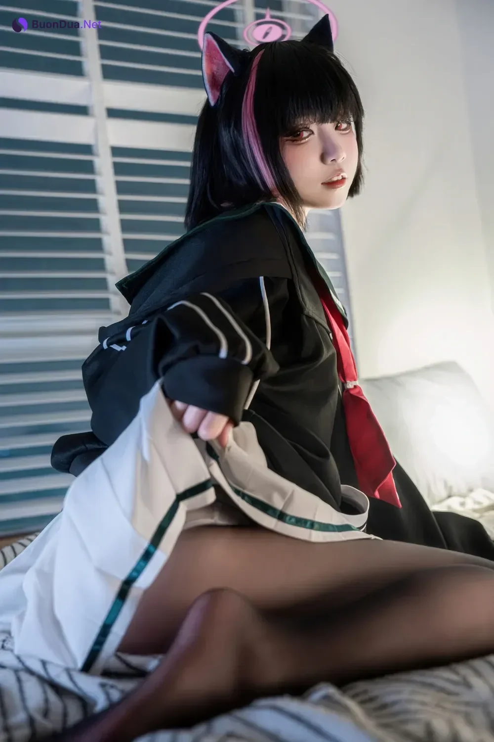 Cosplay 纸悦Etsu_ko – 蔚蓝档案 杏山和纱 - 照片 6