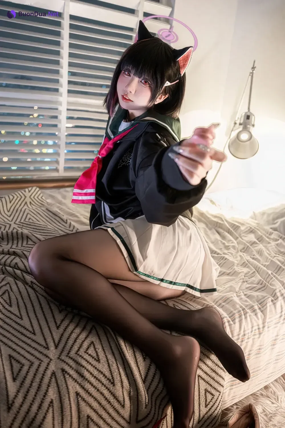 Cosplay 纸悦Etsu_ko – 蔚蓝档案 杏山和纱 - 照片 7