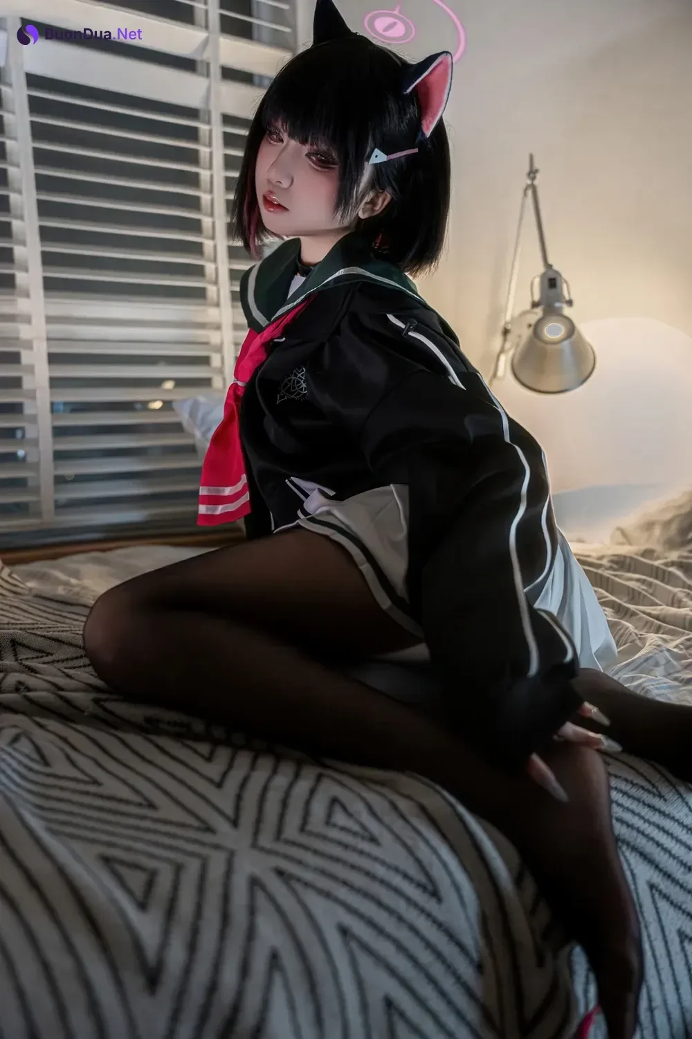 Cosplay 纸悦Etsu_ko – 蔚蓝档案 杏山和纱 - 照片 9