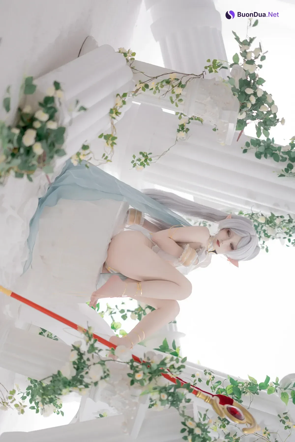 Cosplay 纸悦Etsu_ko – 葬送的芙莉莲 芙莉莲 舞娘 - Photo 13