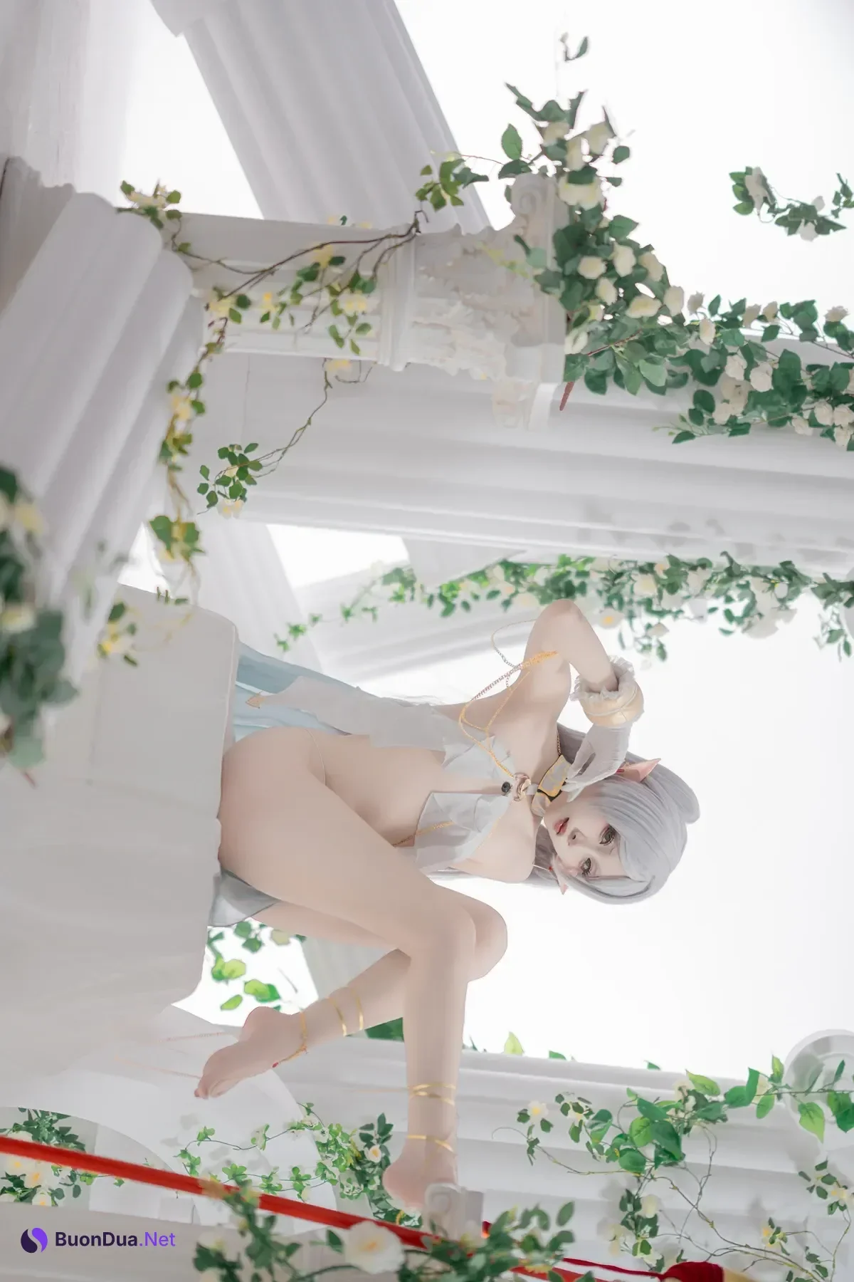 Cosplay 纸悦Etsu_ko – 葬送的芙莉莲 芙莉莲 舞娘 - Photo 2