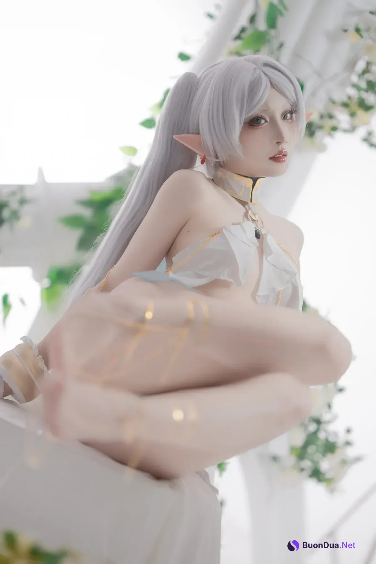 Cosplay 纸悦Etsu_ko – 葬送的芙莉莲 芙莉莲 舞娘 - Photo 7