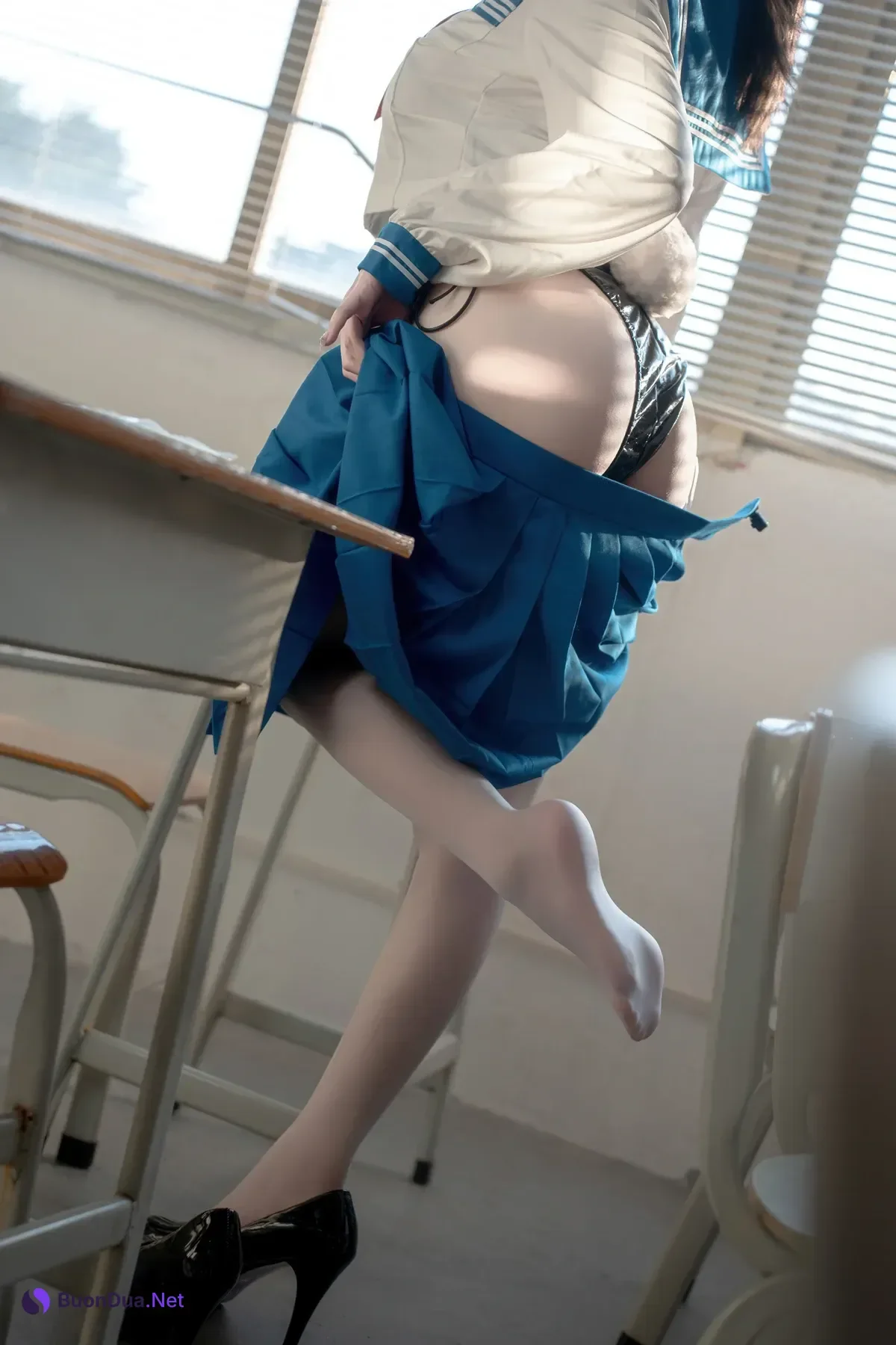 Cosplay 纸悦Etsu_ko – 水手服兔女郎 - Photo 16