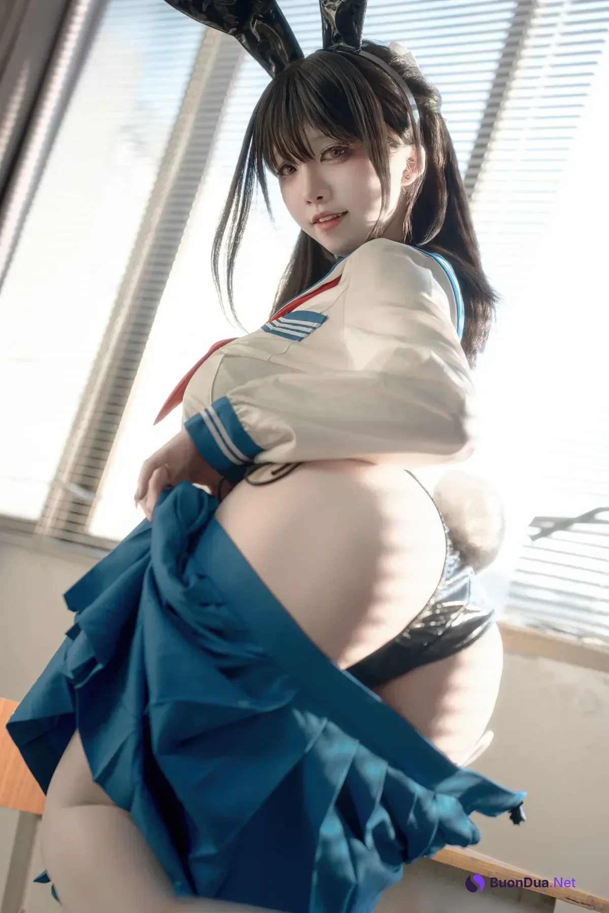 Cosplay 纸悦Etsu_ko – 水手服兔女郎 - Photo 19