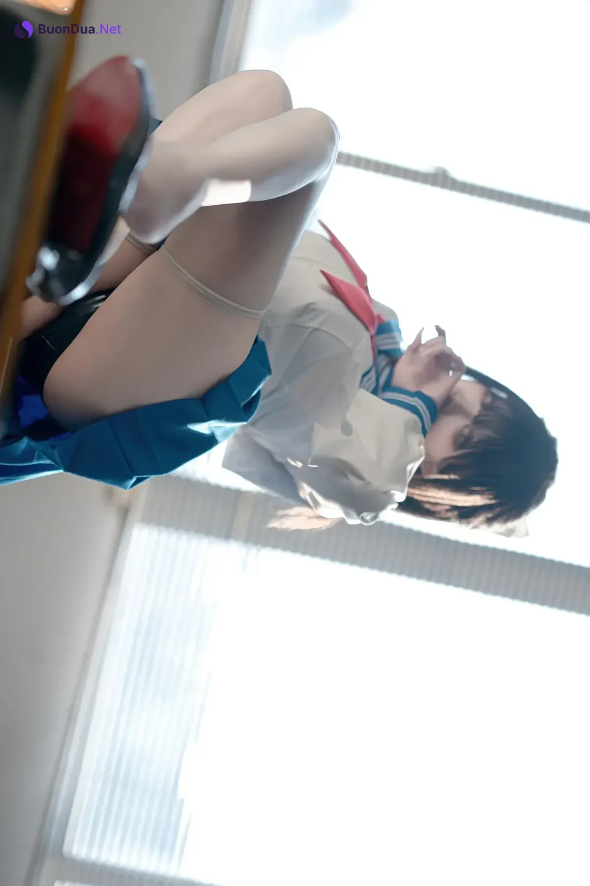 Cosplay 纸悦Etsu_ko – 水手服兔女郎 - Photo 8