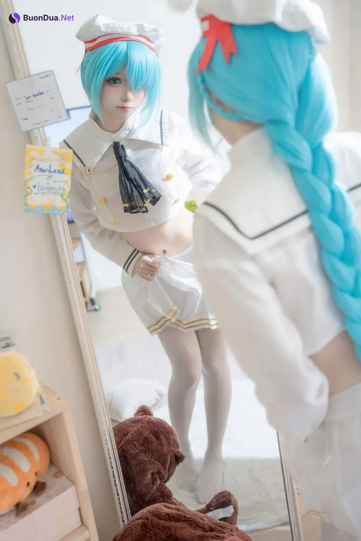 Cosplay 纸悦Etsu_ko – 雅努斯JK 碧蓝航线 - Photo 11