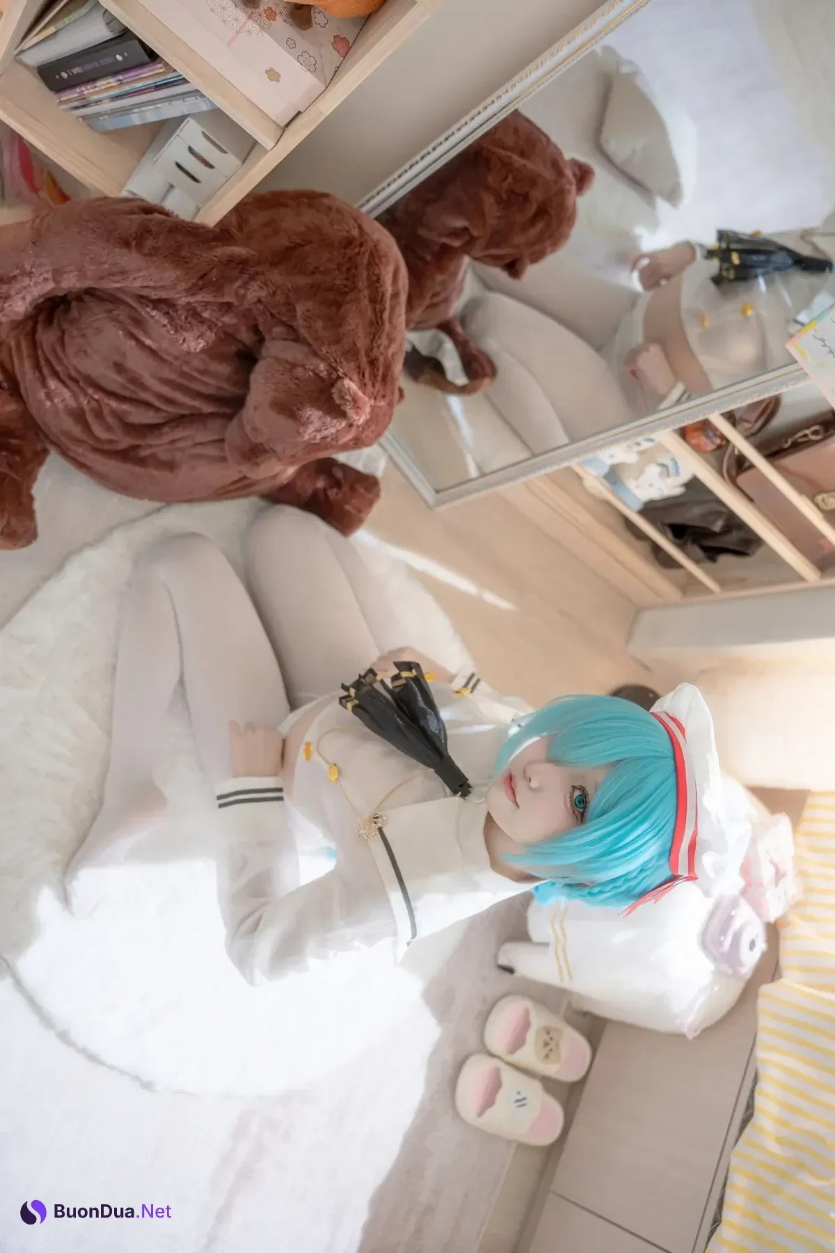 Cosplay 纸悦Etsu_ko – 雅努斯JK 碧蓝航线 - Photo 12