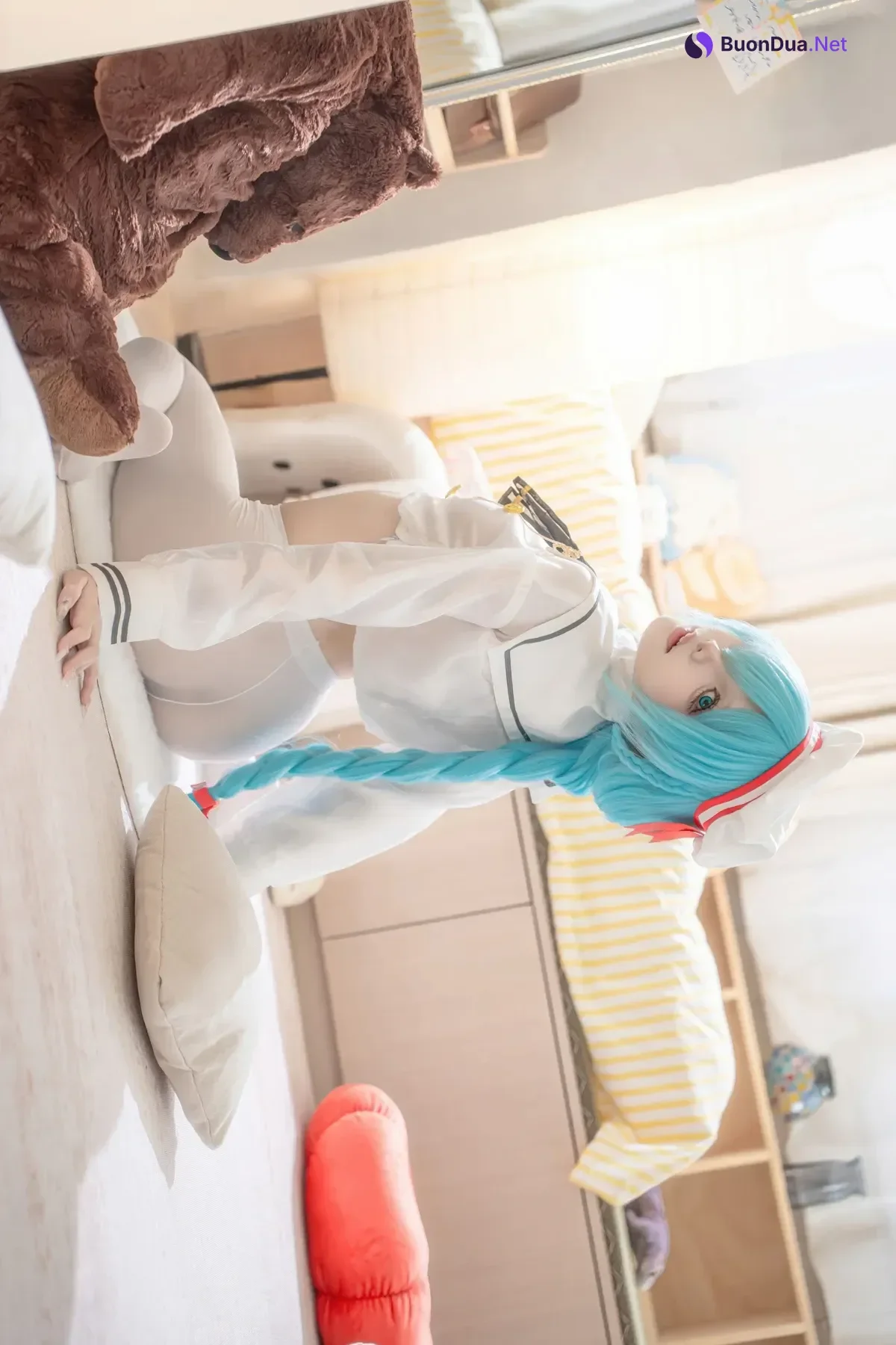 Cosplay 纸悦Etsu_ko – 雅努斯JK 碧蓝航线 - Photo 13