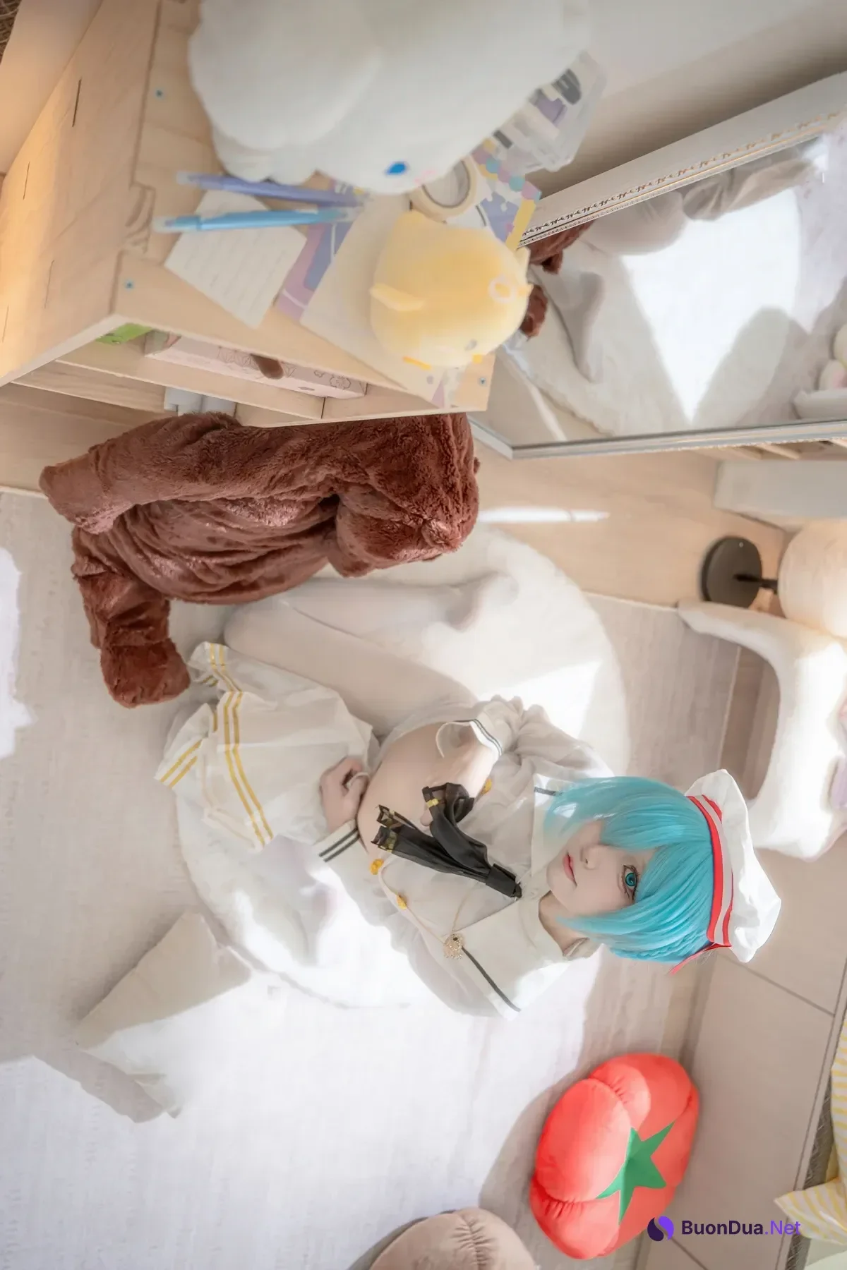 Cosplay 纸悦Etsu_ko – 雅努斯JK 碧蓝航线 - Photo 14