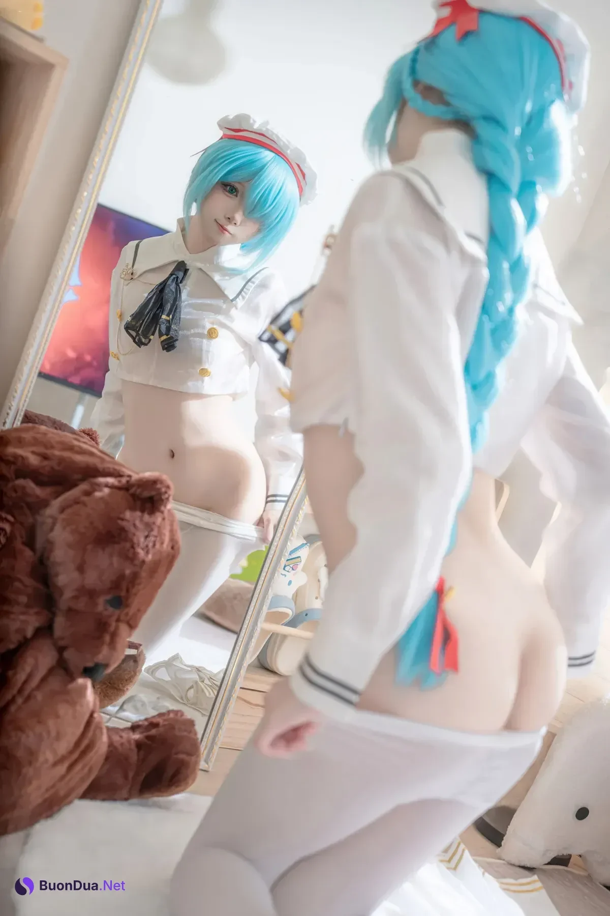 Cosplay 纸悦Etsu_ko – 雅努斯JK 碧蓝航线 - Photo 16