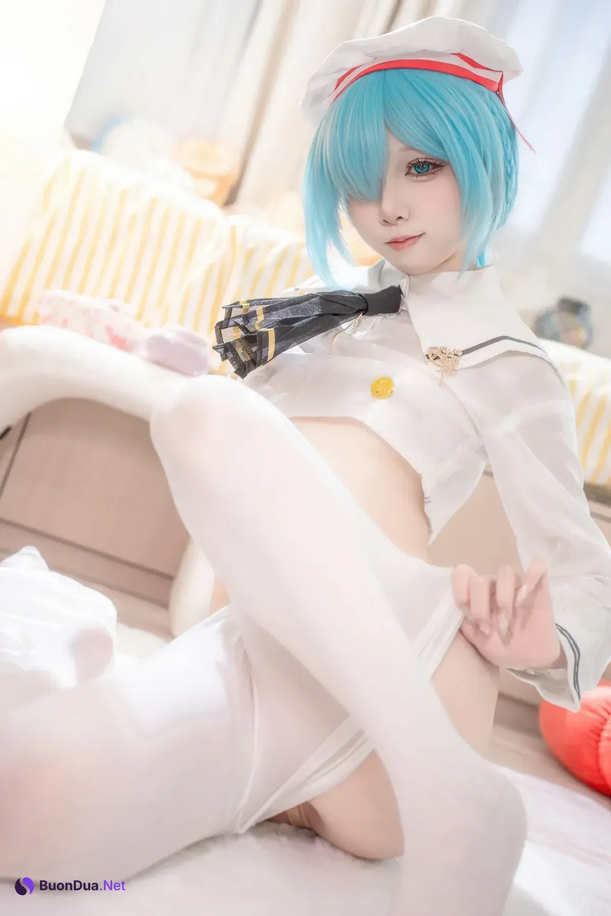Cosplay 纸悦Etsu_ko – 雅努斯JK 碧蓝航线 - Photo 19
