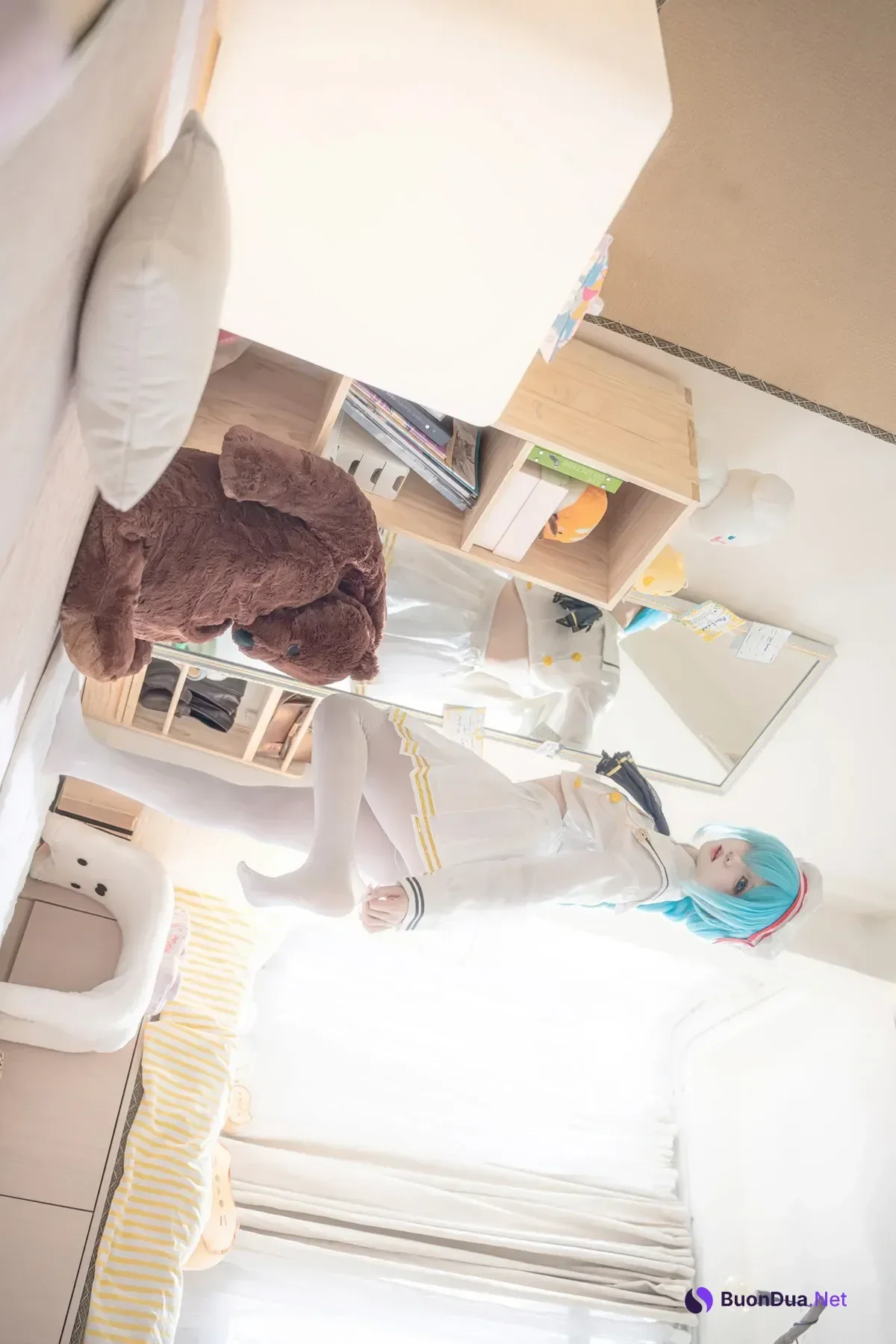 Cosplay 纸悦Etsu_ko – 雅努斯JK 碧蓝航线 - Photo 2