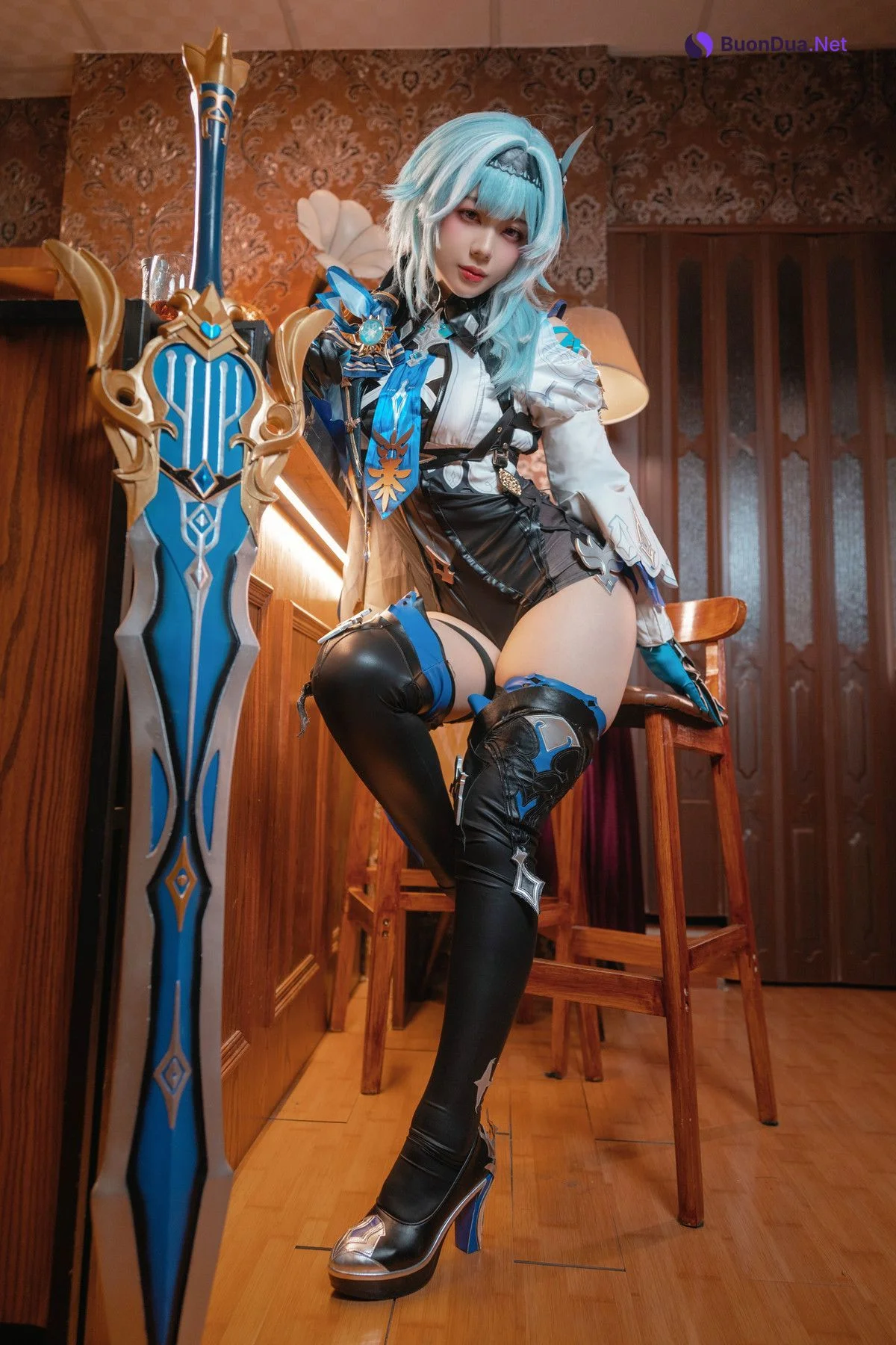 Cosplay 九言 优菈 Eula - Photo 3