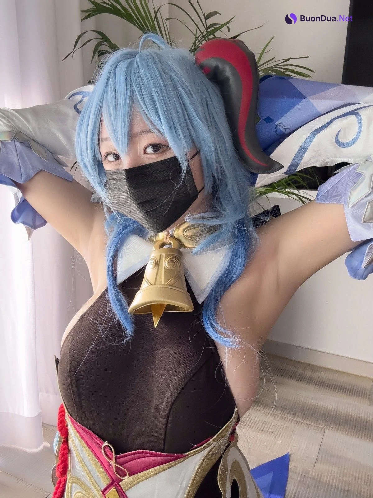 Cosplay EVE – Genshin Impact 甘雨 Ganyu Set.01 - Photo 2