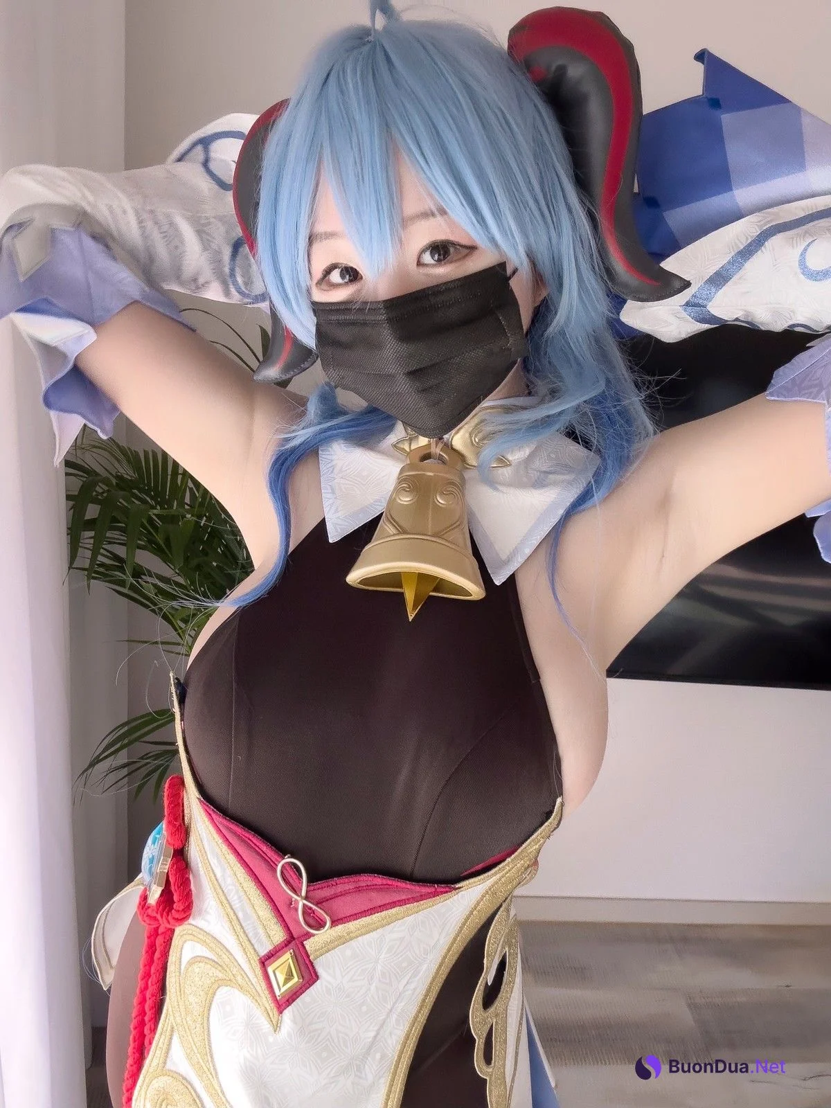 Cosplay EVE – Genshin Impact 甘雨 Ganyu Set.01 - Photo 8