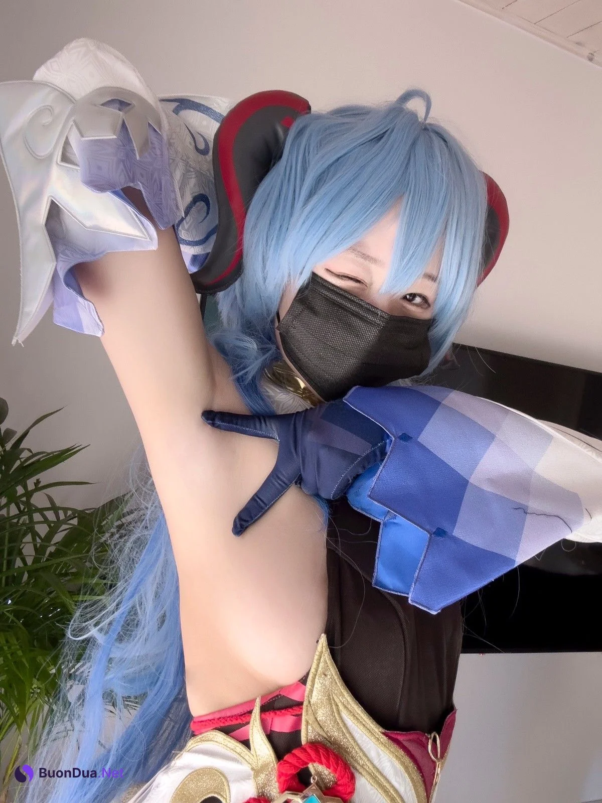 Cosplay EVE – Genshin Impact 甘雨 Ganyu Set.01 - Photo 9
