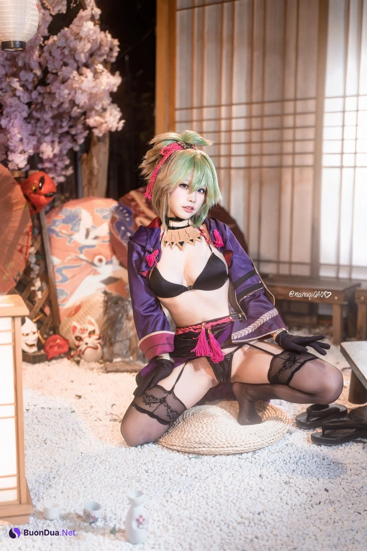 Cosplay 七七娜娜子 久岐忍同人 - Photo 13